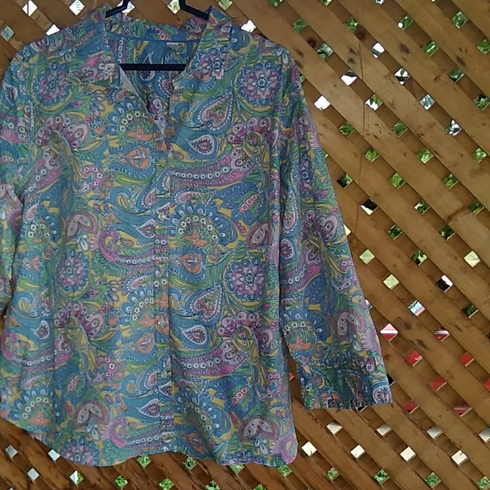 Plus size women's blouse size 2X